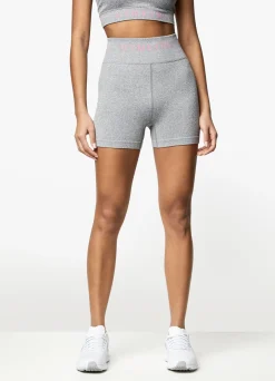 Shorts<Gym King Intention 3 Inch Short Grey Marl/Cosmic Pink