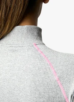 Gymwear<Gym King Intention Funnel Grey Marl/Cosmic Pink