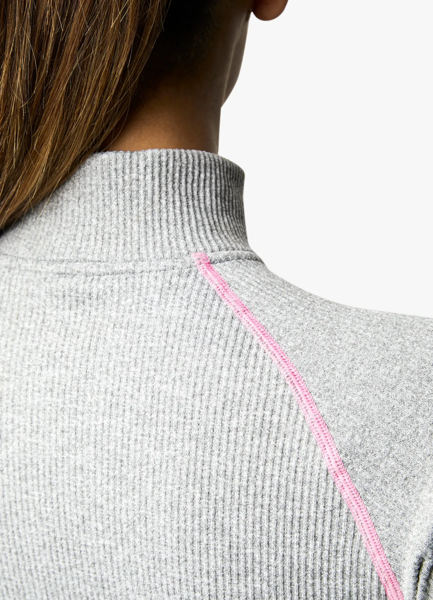 Gymwear<Gym King Intention Funnel Grey Marl/Cosmic Pink