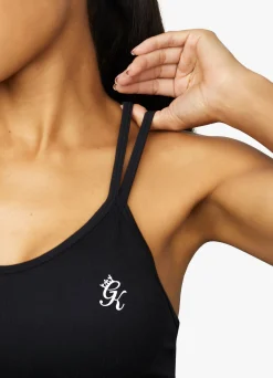 Gymwear<Gym King Intention Multi Rib Sports Bra Black