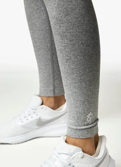 Leggings<Gym King Intention Multi-Rib Legging Grey Marl/Cosmic Pink