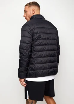 Outerwear<Gym King Lightweight Packaway Puffer Jacket Black
