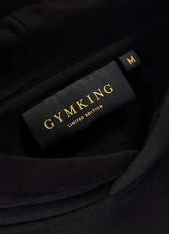 Sweatshirts & Hoodies<Gym King Limited Edition Established Hood Black/Gold