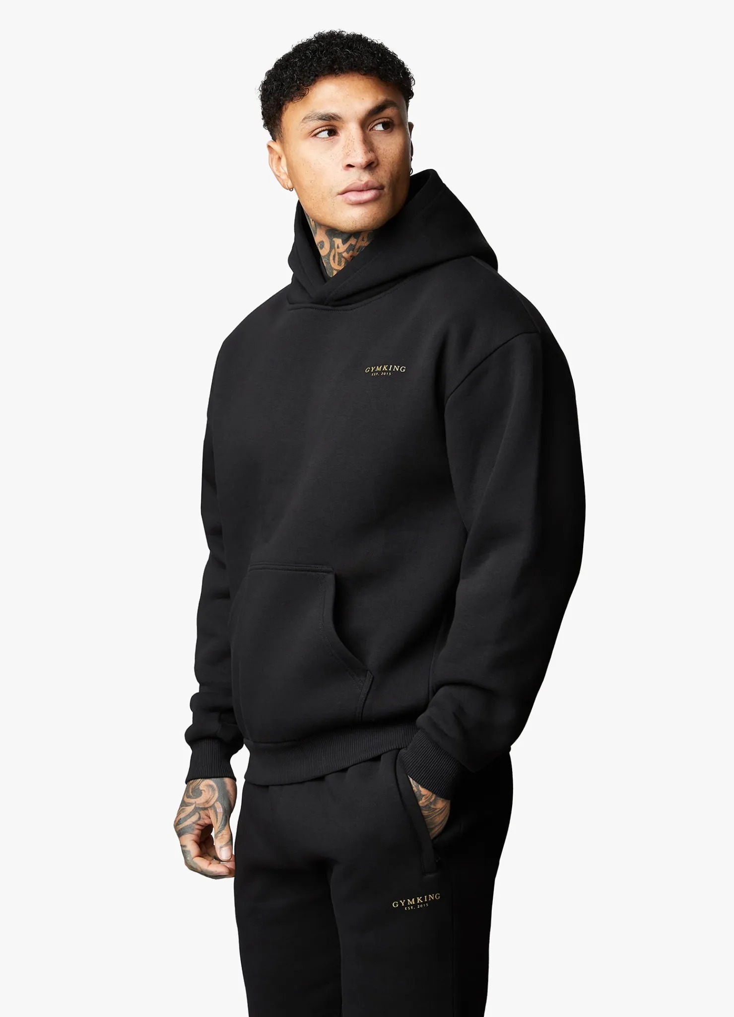 Tracksuits<Gym King Limited Edition Established Tracksuit Black/Gold