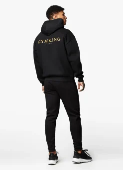 Sweatshirts & Hoodies<Gym King Limited Edition Established Hood Black/Gold