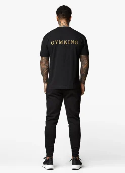 T-Shirts<Gym King Limited Edition Established Tee Black/Gold
