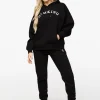 Tracksuits<Gym King Linear Arch Hood & Jogger Black