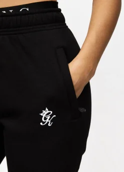 Tracksuits<Gym King Linear Arch Hood & Jogger Black