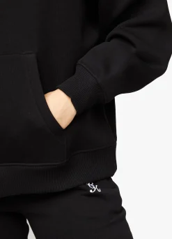 Tracksuits<Gym King Linear Arch Hood & Jogger Black