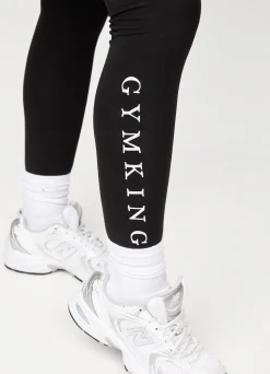 Co-Ords<Gym King Linear Arch Jersey Legging Black