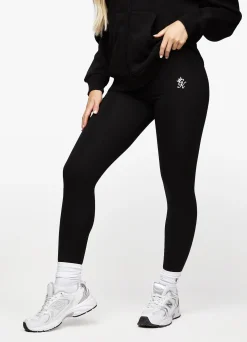 Co-Ords<Gym King Linear Arch Jersey Legging Black