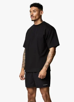 T-Shirts<Gym King Linear Arch Tee Black