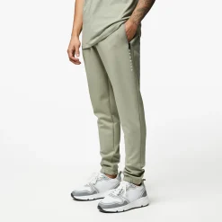 Tracksuit Bottoms<Gym King Linear Print Interlock Jogger Soft Khaki