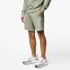 Shorts<Gym King Linear Print Interlock Short Soft Khaki
