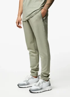 Tracksuit Bottoms<Gym King Linear Print Interlock Jogger Soft Khaki