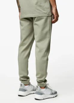 Tracksuit Bottoms<Gym King Linear Print Interlock Jogger Soft Khaki