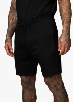 Twin Sets<Gym King Linear Print Interlock Short Black