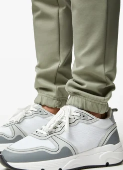 Tracksuit Bottoms<Gym King Linear Print Interlock Jogger Soft Khaki