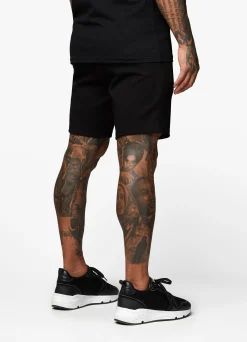 Twin Sets<Gym King Linear Print Interlock Short Black