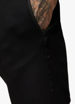Twin Sets<Gym King Linear Print Interlock Short Black