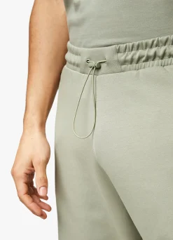 Twin Sets<Gym King Linear Print Interlock Short Soft Khaki