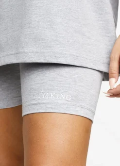 Shorts<Gym King Linear Short Grey Marl