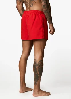 Swimwear<Gym King Linear Swim Short 4" Chilli Red