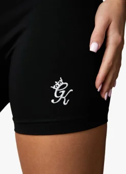 Shorts<Gym King Linear Tape Cycle Short Black