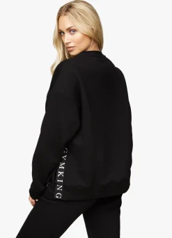 Tracksuits<Gym King Linear Tape Fleece Tracksuit Black