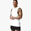 Vests<Gym King Linear Vest White