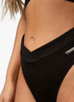 Swimwear<Gym King Miami Bikini Bottom Black