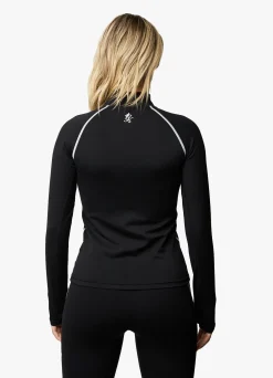 Gymwear<Gym King Motivate 1/4 Zip Black/White