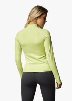 Tops & T-Shirts<Gym King Motivate 1/4 Zip Graphite/Lime