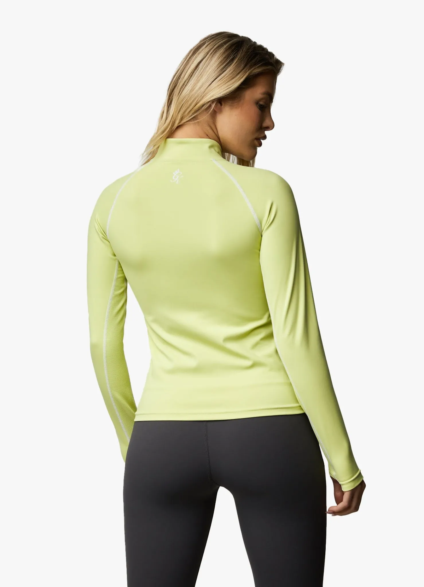 Gymwear<Gym King Motivate 1/4 Zip Graphite/Lime