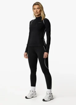 Gymwear<Gym King Motivate 1/4 Zip Black/White