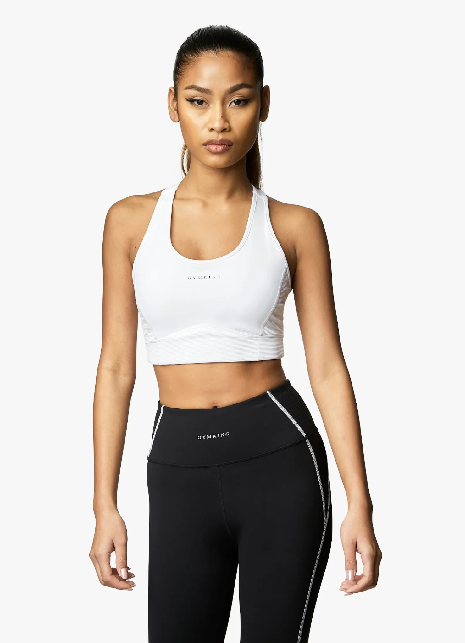Gymwear<Gym King Motivate Bra White
