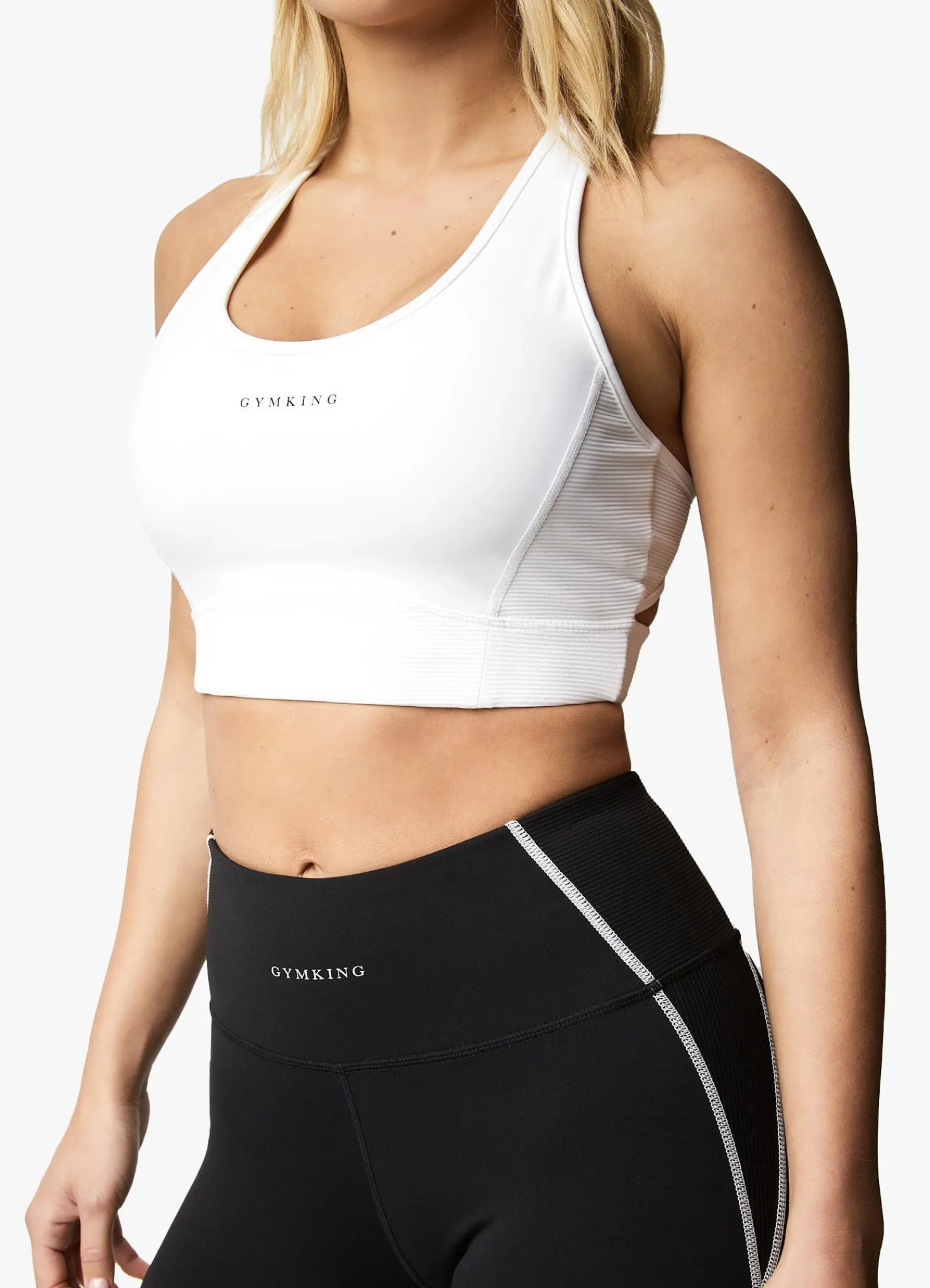 Sports Bras<Gym King Motivate Bra White