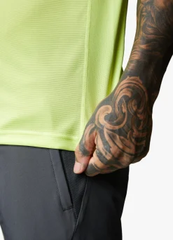 T-Shirts<Gym King Motivate Stripe Tee Lime/Graphite