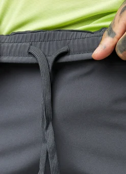 Gymwear<Gym King Motivate Texture Short Graphite/Lime