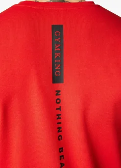 T-Shirts<Gym King Nothing Beats Belief Tee Chilli Red