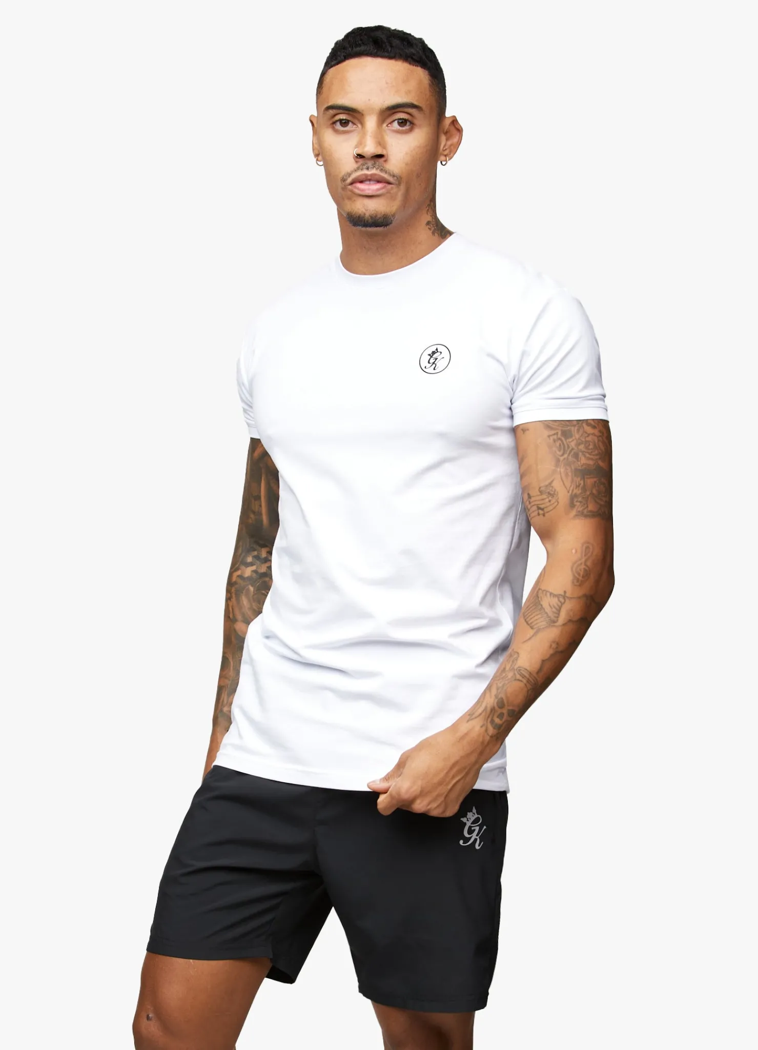 T-Shirts<Gym King Nothing Beats Belief Tee White