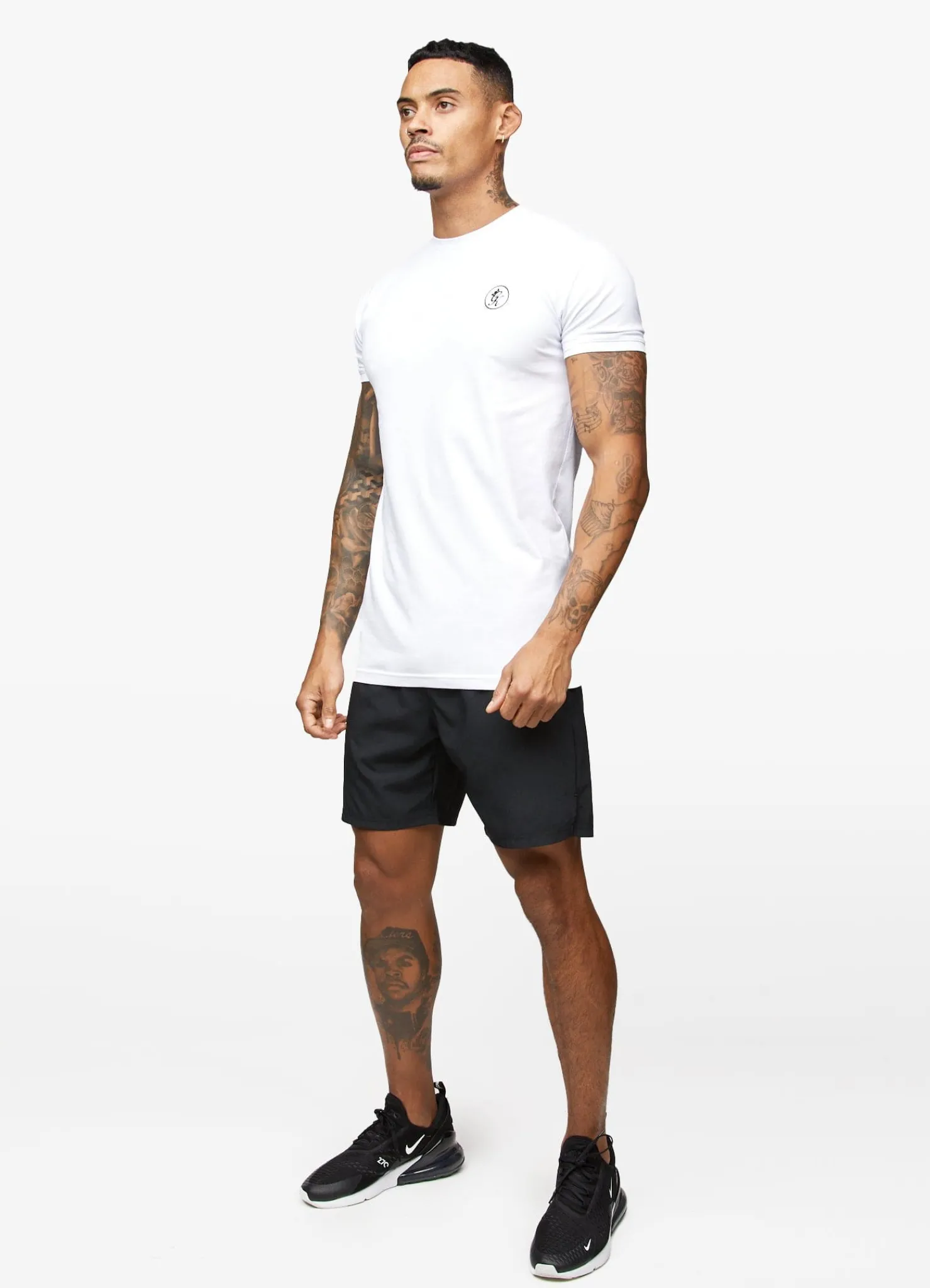 T-Shirts<Gym King Nothing Beats Belief Tee White