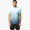 Gymwear<Gym King Ombre Ss Tee Deep Blue/Mint