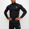 Gymwear<Gym King Performance 1/4 Zip Funnel Black