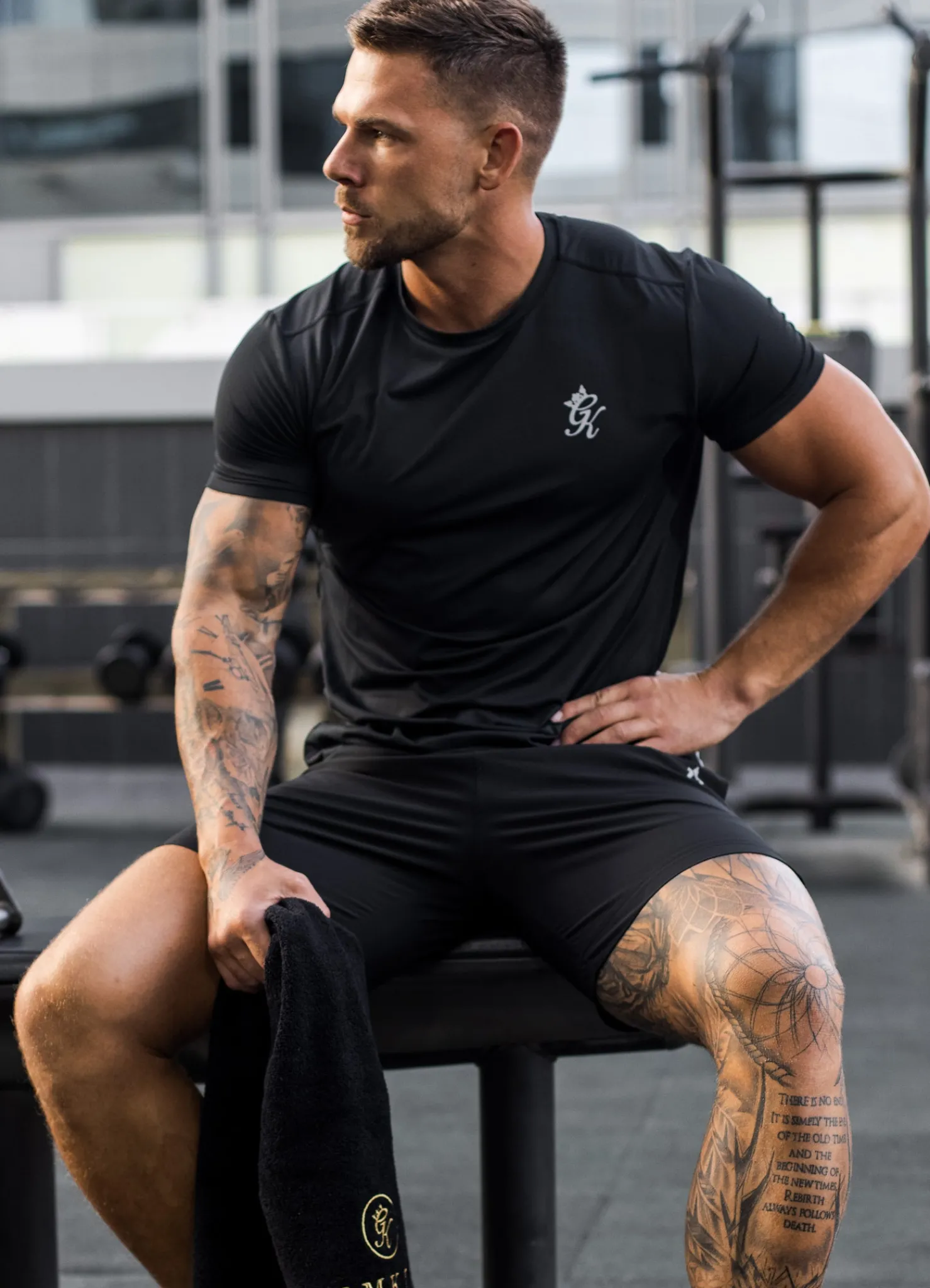Gymwear<Gym King Performance Woven Short Black