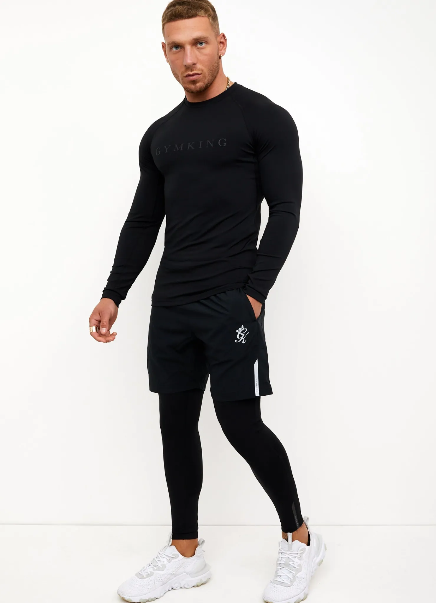 Gymwear<Gym King Performance Woven Short Black