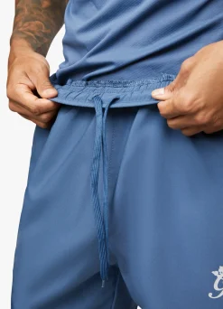 Gymwear<Gym King Performance Woven Short Slate Blue