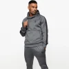 Tracksuit Tops<Gym King Poly Overhead Dark Grey/Black