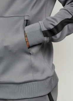 Tracksuit Tops<Gym King Poly Overhead Dark Grey/Black