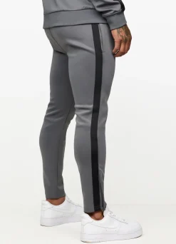 Tracksuit Bottoms<Gym King Poly Tracksuit Bottoms Dark Grey/Black